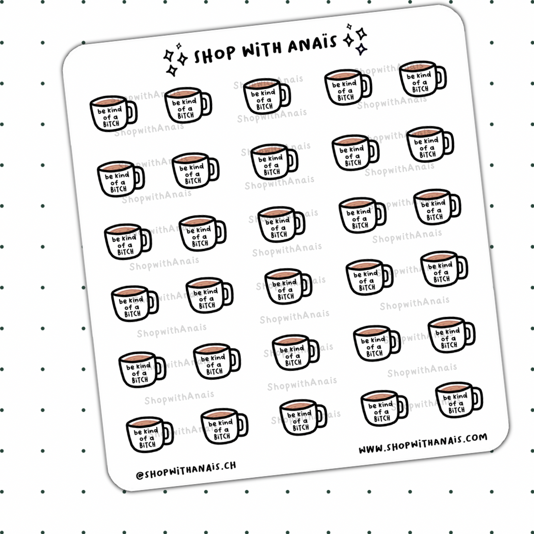Coffee Cups- Bitch Please (D034)