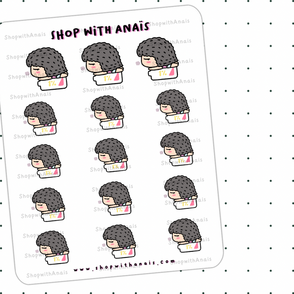 Low Battery/Charging (A008) | stickers for planners and journals - Anaïs