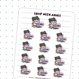Crime Show (A054) I stickers for planners and journals - Anaïs