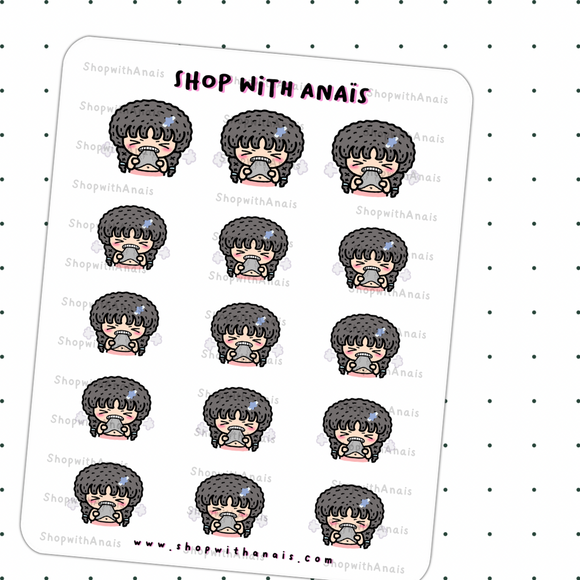 Frustrated (A031) | stickers for planners and journals - Anaïs