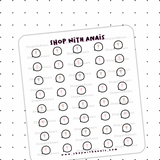 Exclamation Mark (DF005) | stickers for planners and journals