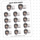 Teacher (A150) | stickers for planners and journals