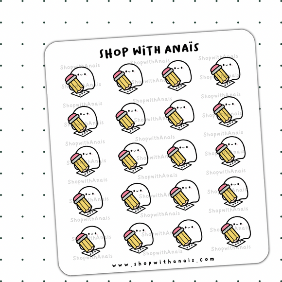 Draw/Sketch (BS005) I stickers for planners and journals - Bubbles