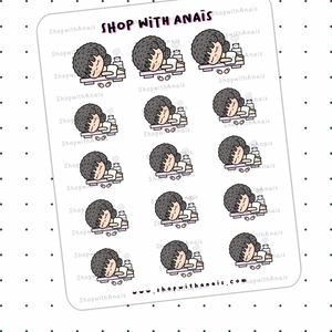 Body Massage (A015) | stickers for planners and journals - Anaïs