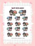 Mad GF/Wifey (CS011) | Couple stickers for planners and journals - Anaïs